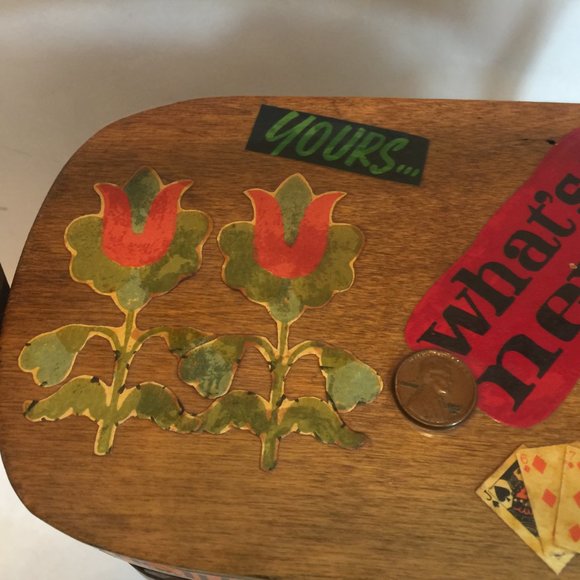 Wooden Penny Purse 1959 (Penny1959) Vintage / One of a Kind - Picture 4 of 14